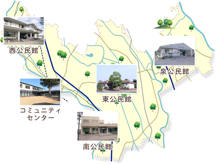 杉戸町の地図