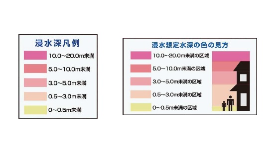 浸水想定深
