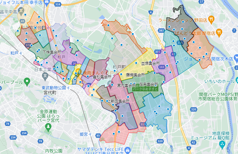 行政区マップの画像