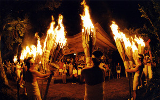 麓山の火祭りの画像