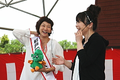 虻ちゃんがアグリパーク10周年記念チャリティーイベントに参加しました