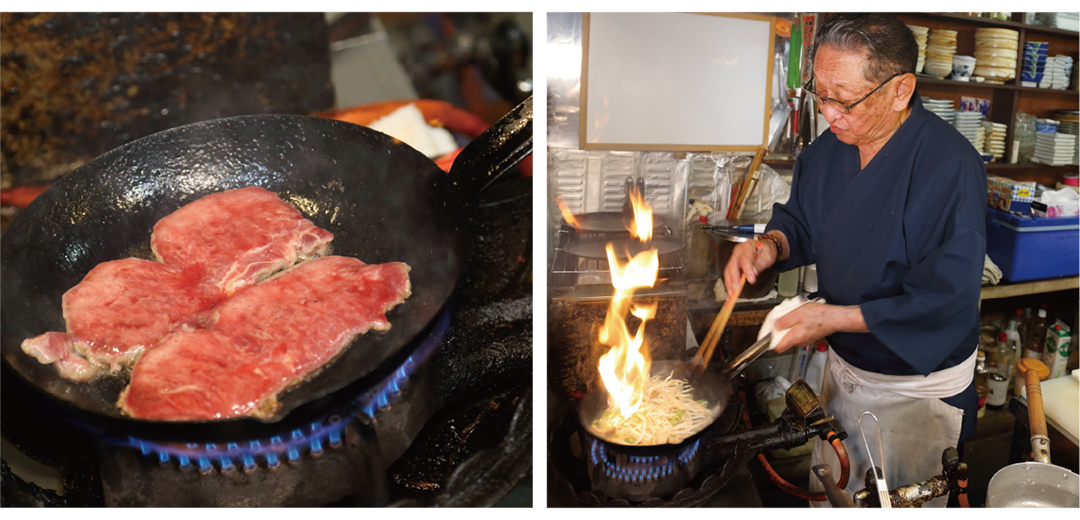 作務衣姿の洋食シェフの画像