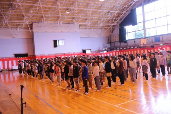 令和6年度始業式の様子