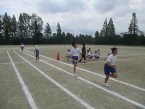 全員リレーの練習②
