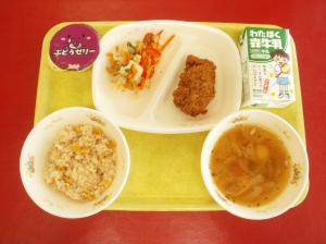 7月17日中　デザートあり