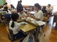 学校公開日の様子