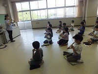 リコーダー講習会の様子