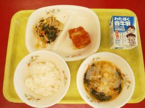 10月8日中学校