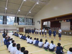 スキー教室の実行委員挨拶