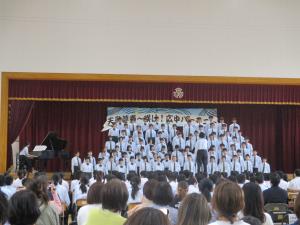 2年生　学年合唱