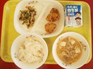 1月21日中学校