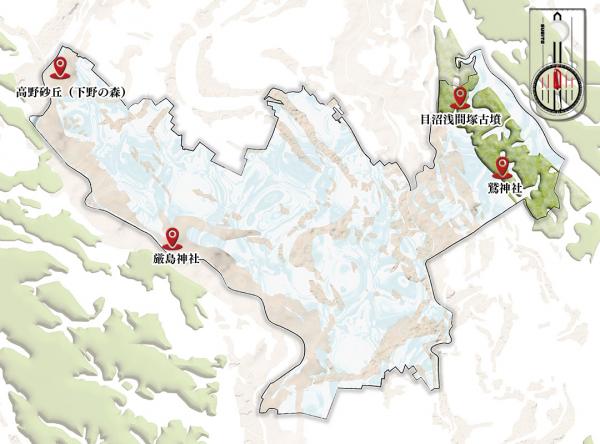 山地図