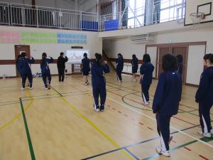 ダンスの授業の様子