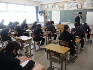 2年生　テストの様子①