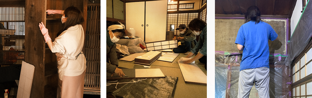 建物内の清掃