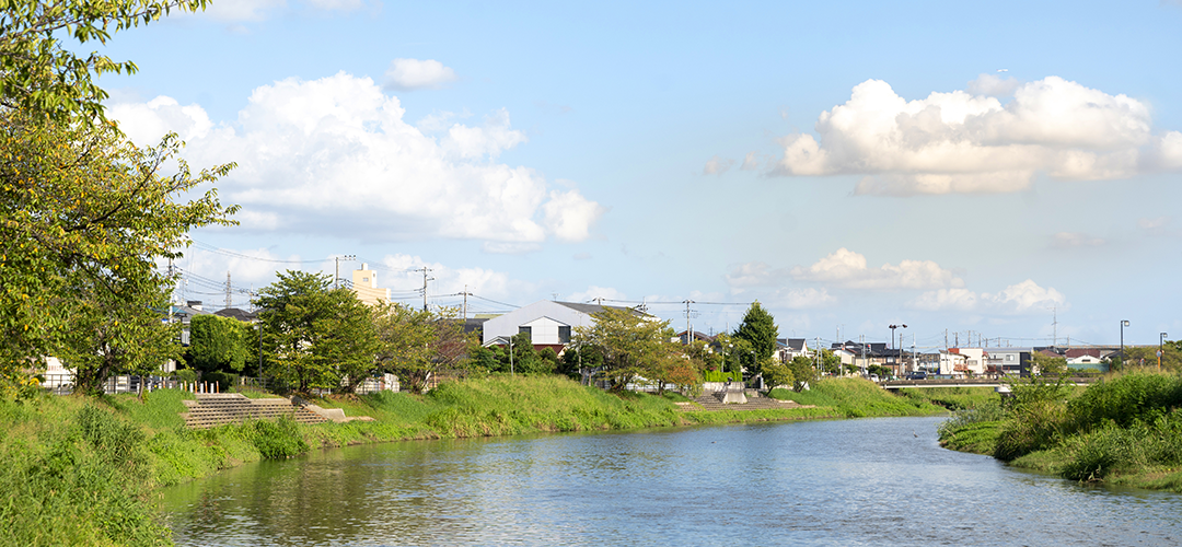 古利根川河畔