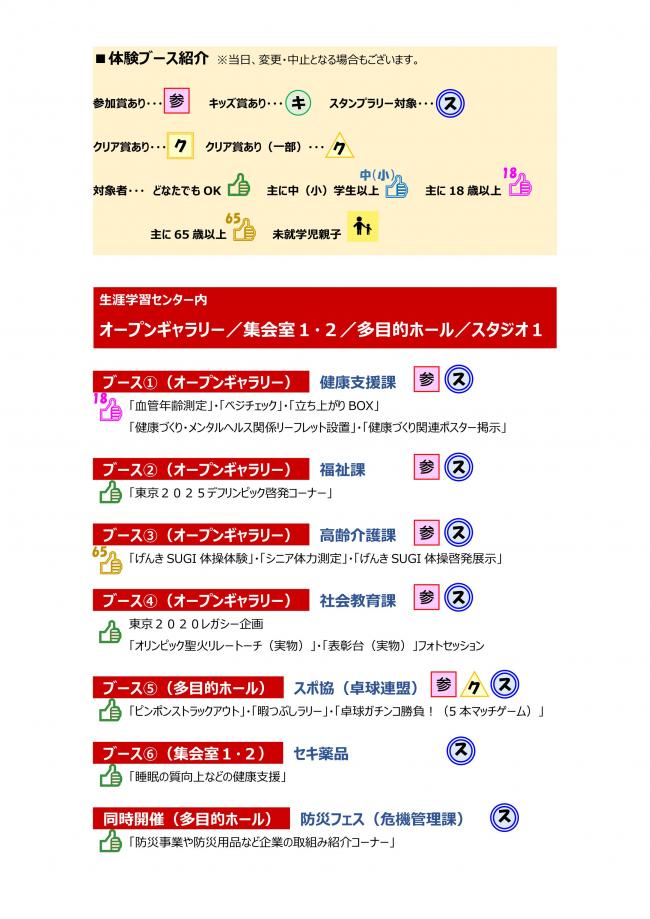 スポーツフェスティバルブース紹介02