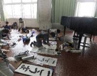 書きぞめ競書会1