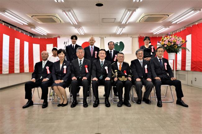 令和7年度町表彰の受賞者の写真です