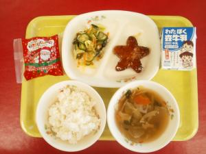 12月22日小・中学校同一献立