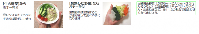 野菜120gの写真