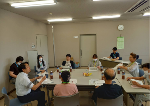 民生委員座談会の様子の写真