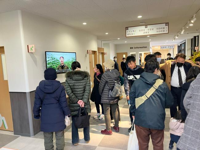 施設内。現在作成中のエリア広報動画も1日限り公開！