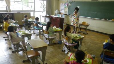 1年生給食