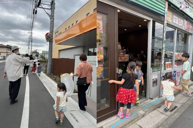 清掃中に寄り道