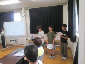 第1回学校運営協議会2
