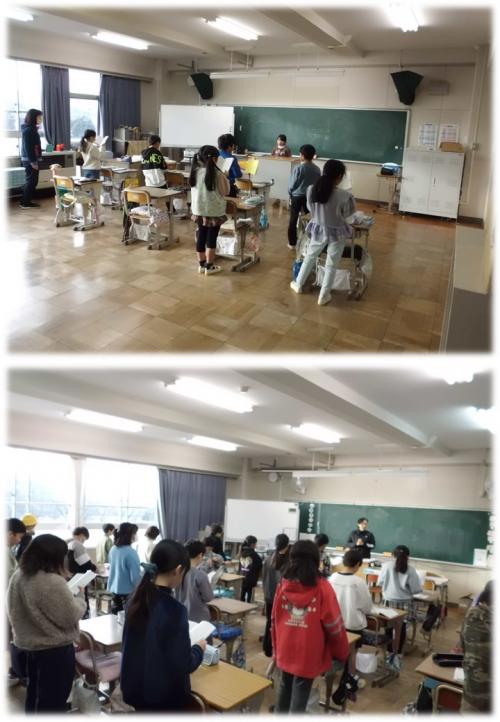 朝の会1