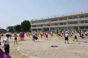スポーツフェスタ高学年練習