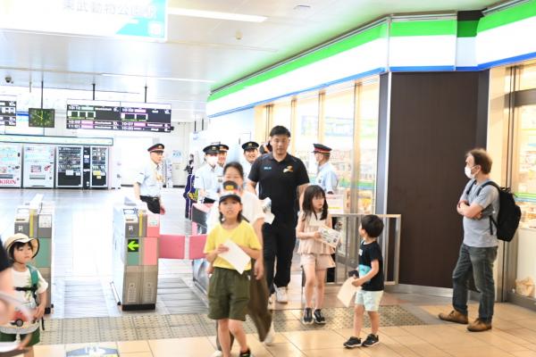 駅構内見学