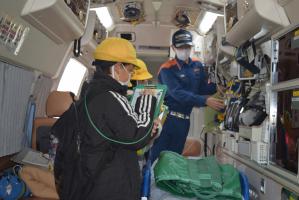 3年生　消防署見学【社会】