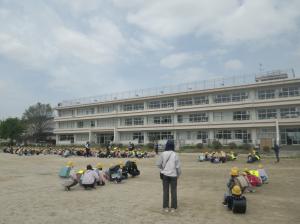 一斉下校