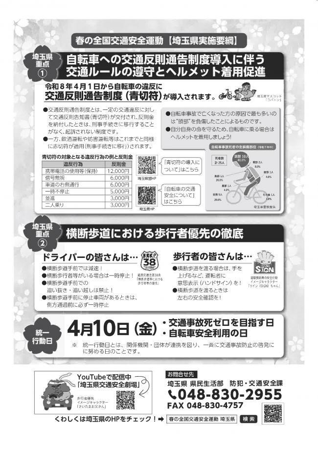 春の全国交通安全運動2