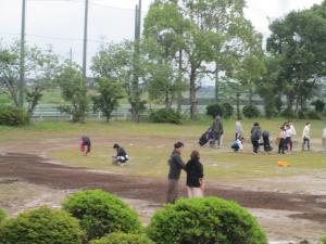 スポーツフェスタ前日準備1
