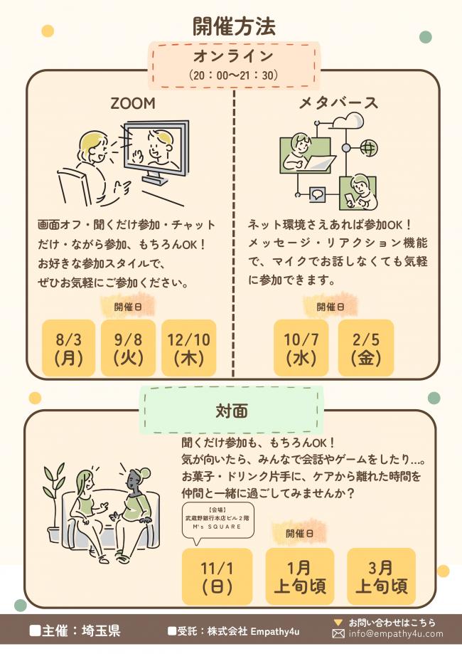埼玉県 ヤングケアラーオンラインサロン2