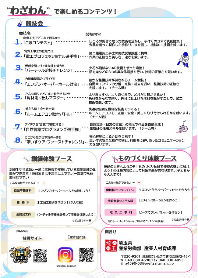技-1グランプリ～埼玉”高技専”まつり～2